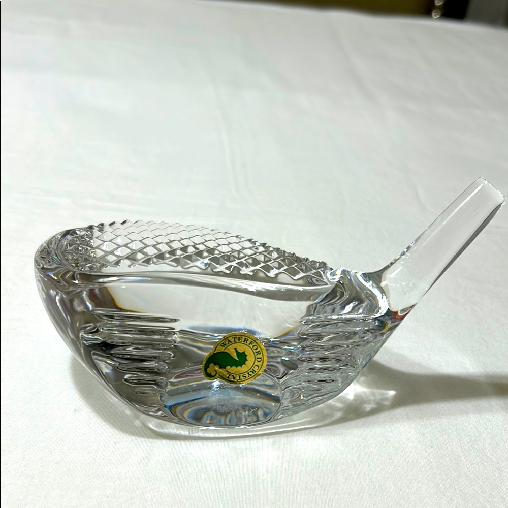 Waterford Crystal Golf Club Paperweight